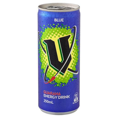 V ENERGY DRINK BLUE CAN 250ML