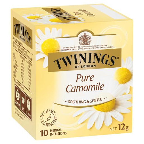 TWININGS CAMOMILE TEABAGS 10S