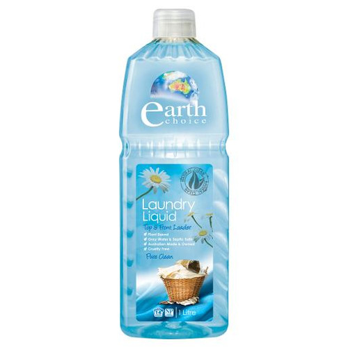 EARTHS CHOICE ULTRA CONCENTRATE LAUNDRY LIQUID ESSENTIALS TOP & FRONT LOADER 1L