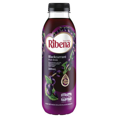 RIBENA BLACKCURRENT FRUIT DRINK RTD 500ML