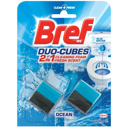 BREF ORIGINAL CUBES TOILET CLEANER 2X50GM