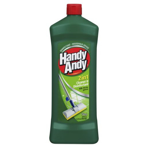 CLOROX HANDY ANDY GREEN DISINFECTING FLOOR CLEANER 750ML