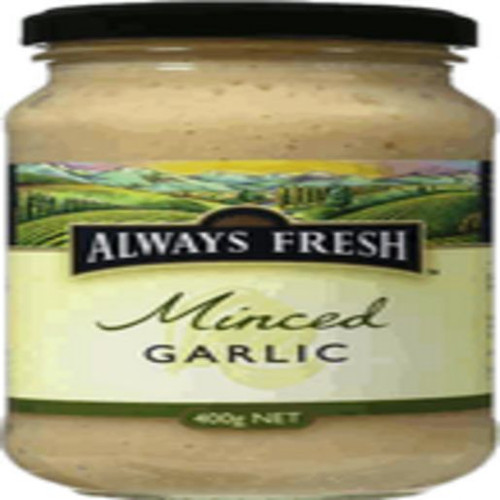ALWAYS FRESH MINCED GARLIC 400GM