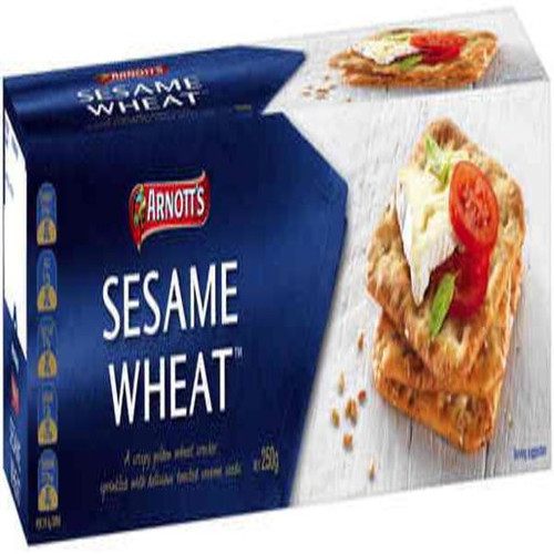 ARNOTTS BISCUITS SESAME WHEAT 250GM