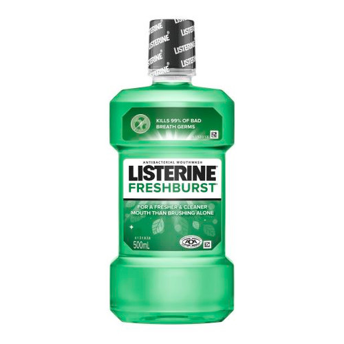 LISTERINE FRESH BURST MOUTHWASH 500ML