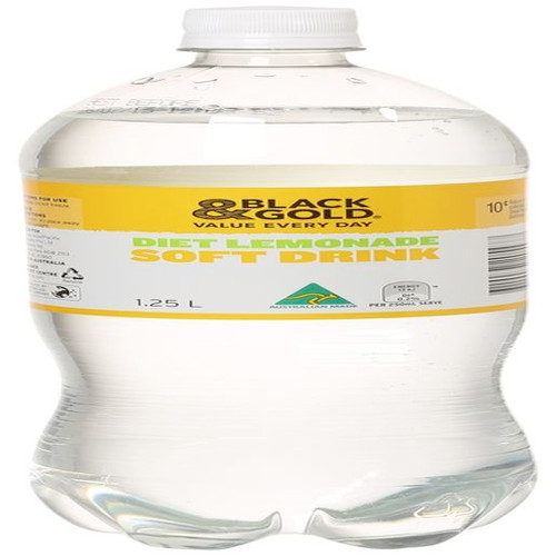 BLACK & GOLD DIET LEMONADE 1.25L (Carton of 12)