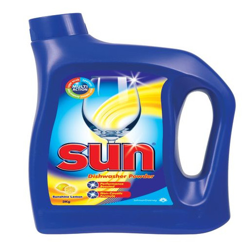 SUN SUNSHINE LEMON DISHWASHING POWDER 3KG