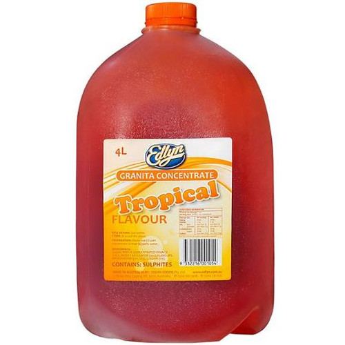EDLYN TROPICAL GRANITA MIX 4L
