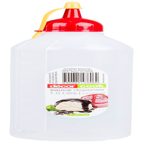 Decor Cook Range Sauce Dispenser 1L, Each