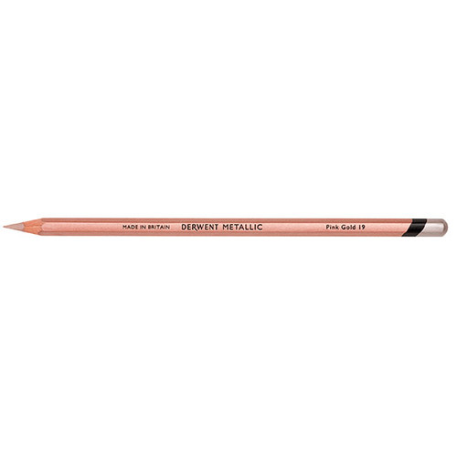 DERWENT METALLIC PENCIL PINK GOLD