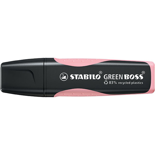 STABILO GREEN BOSS PASTEL PINK BLUSH (BOX OF 10)