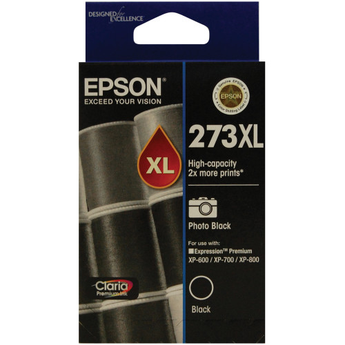 Epson 273XL Claria Premium Ink Cartridge High Yield Photo Black