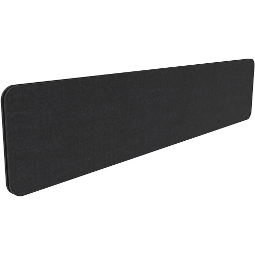 Rapidline Desk Mounted Eco Panel Screen 1790W x 27D x 400mmH Black