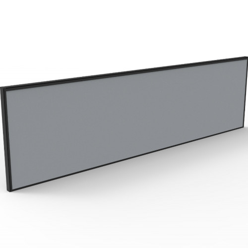 Rapidline SHUSH30+ Screen 1800W x 30D x 495mmH Black Frame Grey Pinnable Fabric