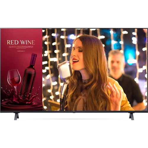 LG UR640S Commercial LED UHD TV Signage 65 Inch Black With Quick Share Wireless Presentation Dongle