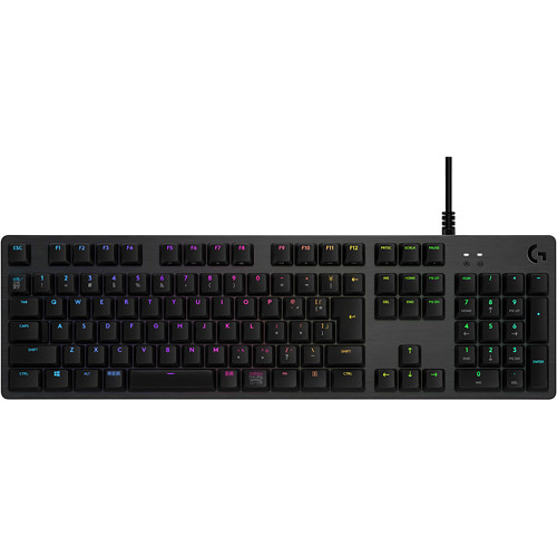 Logitech G512 Carbon Lightsync RGB Mechanical Gaming Keyboard with GX Red Switches