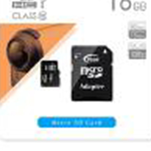 Team Group Micro SDHC 16GB Memory Card With Adapter Black