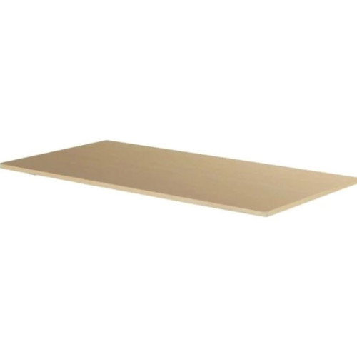 Sylex Rectangle With Scallop Table Top Only 1800W X 750D x 25mmH Snow Maple