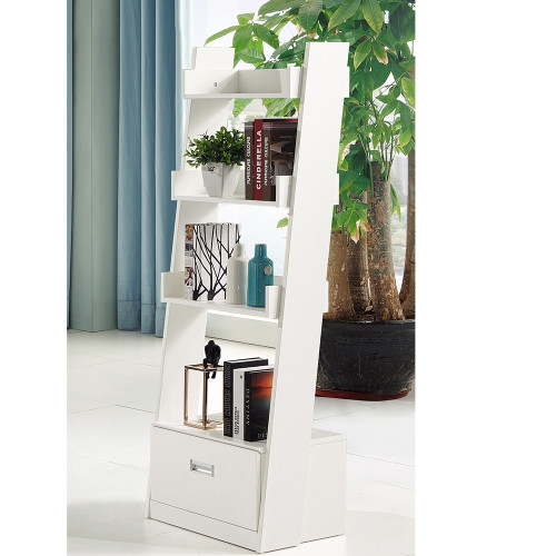 Sylex Abilene Tall Shelving Unit 500W x 400D x 1615mmH White