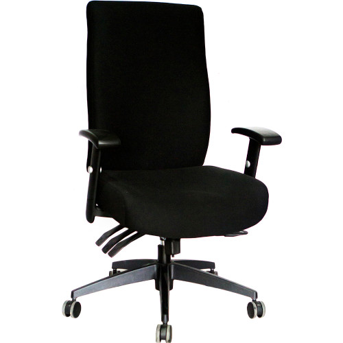 Sylex Piazza Hi Back Chair Black Fabric
 ** ETA 16/6/2026 **