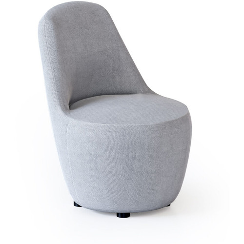 MYK SINGLE LOUNGE CHAIR LIGHT GREY 650MMW X 710MMD X 800MMH