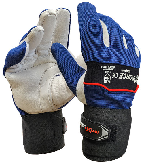 G-Force Impax Anti-Vibration Mechanics Glove , Large Pair