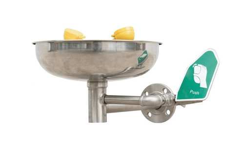 Stainless Steel Wall Mounted Eye Wash Unit