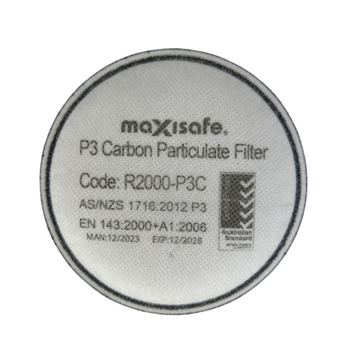 P3 Carbon Particulate Filter (White) - 1 Pair