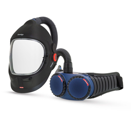 CleanAIR Omnira Face Shield & AerGO PAPR Kit