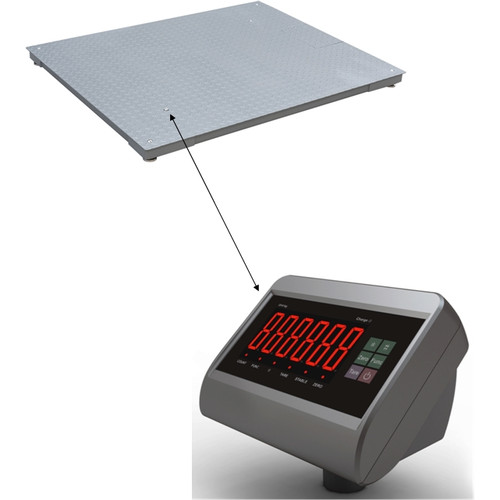 Pallet Scale Platform 5000kg x 1kg (1500 x 1500mm) Non-Trade Includes T7/KW indicator