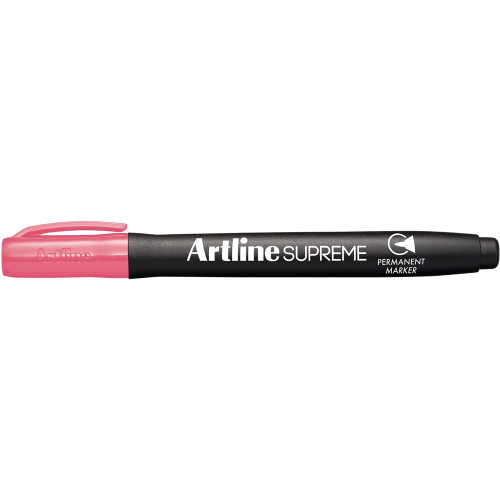 ARTLINE SUPREME PERMANENT MARKERS Permanent Pink, Each