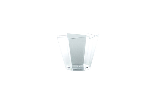 70mm x 59mm x 40mm Mini Dish Hexagon, Pack of 10