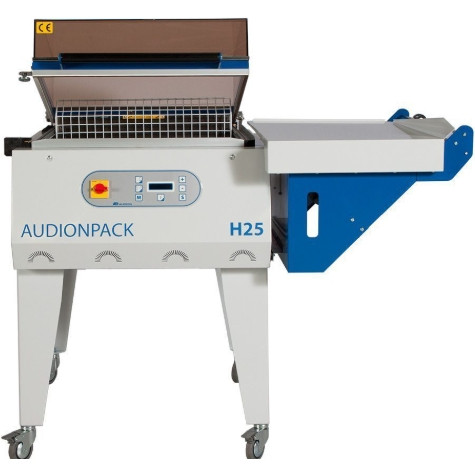 Audion Pack UniH25 w/ Electro Magnet Hold Down Hood, Seal & Shrink Machine