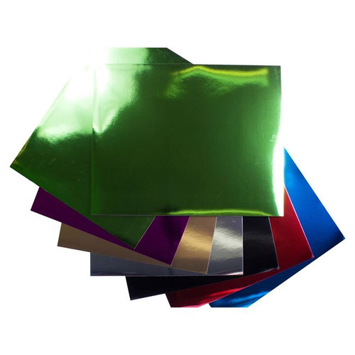 Quill Foil Board 250gsm 510mm x 635mm - Assorted, Pack of 50 (BFOILA)