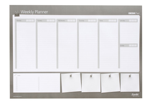 Bantex Undated Weekly Planner Pad A2 30 Sheets (417503)