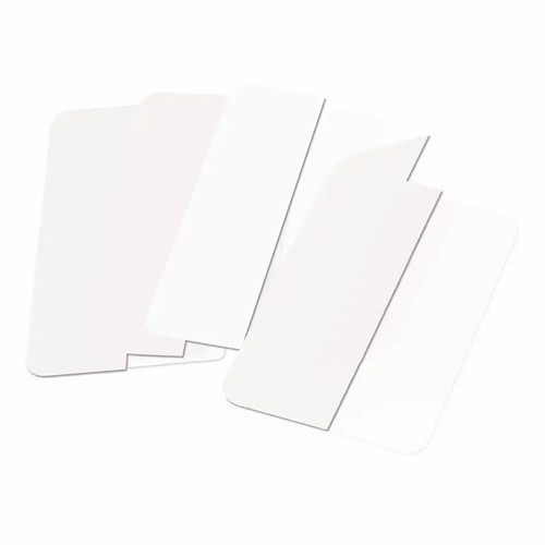3L Twin Tabs Permanent, 12 x 40mm - White, Pack of 24 Tabs (B10533)