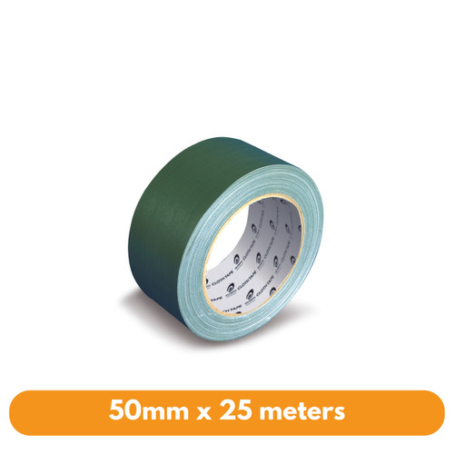 Olympic Cloth Tape 50mm x 25m Green (141717)