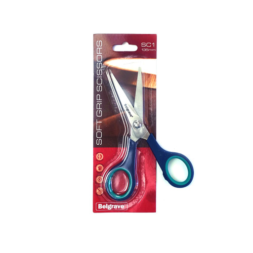Belgrave Scissors SC1 Stainless Steel 135mm- Blue/Green (85010)