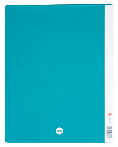 MARBIG® DISPLAY BOOK W/INSERT COVER NON-REFILLABLE 40 PAGES GREEN