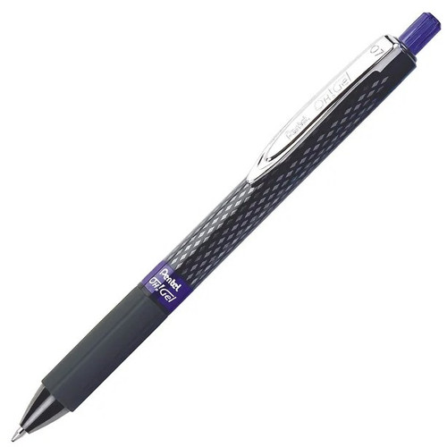 Pentel K497 Oh! Gel Pen 0.7mm Medium Nib Blue, Box of 12