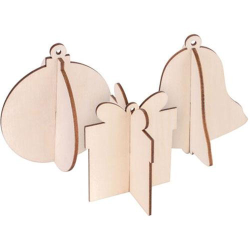3D Festive Hangers Pack of 12