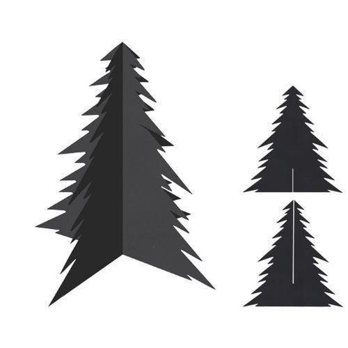 Scratch Christmas Trees Pack of 20