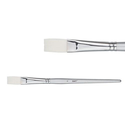 Zart Dynamic Taklon Flat Brushes - #8 (15mm)