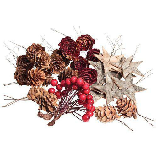 Wreath Decorations Assorted 44 Pieces