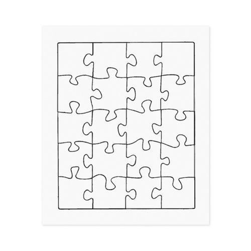 Cardboard Jigsaw Pack of 20