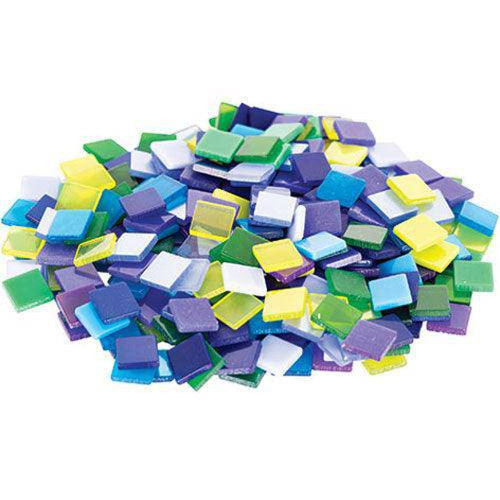 Deco Mosaic Tiles 150g - Cool Colours