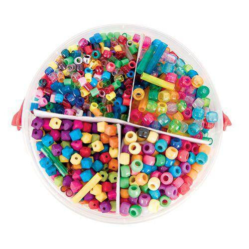 Basics Plastic Beads 655g