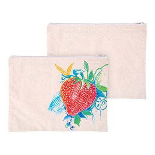 Calico Zip Pouch - A3