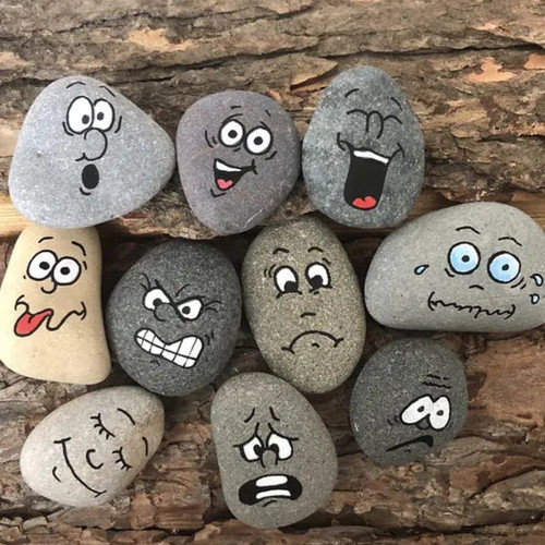 Emotion Story Stones - 10 pc