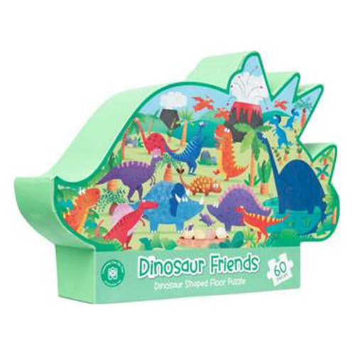 Dinosaur Friends Shaped Floor Puzzle